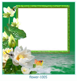 cadre photo fleur 1005