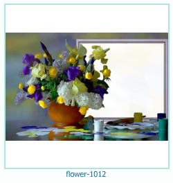 cadre photo fleur 1012