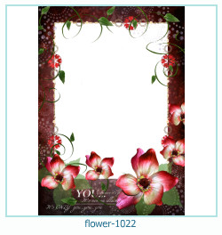 cadre photo fleur 1022