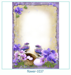 cadre photo fleur 1037