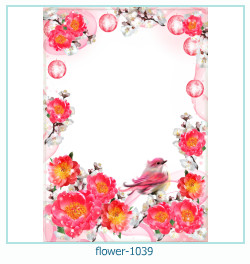 cadre photo fleur 1039