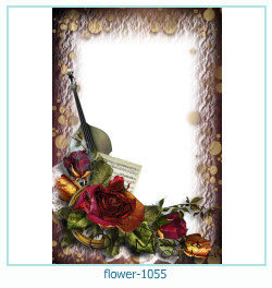 cadre photo fleur 1055