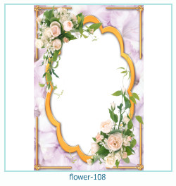 cadre photo fleur 108