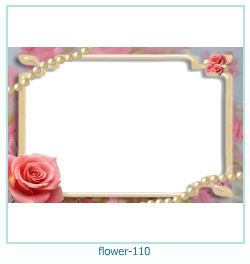 cadre photo fleur 110