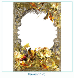 cadre photo fleur 1126