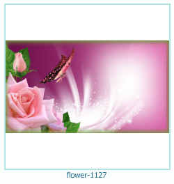 cadre photo fleur 1127