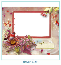 cadre photo fleur 1128