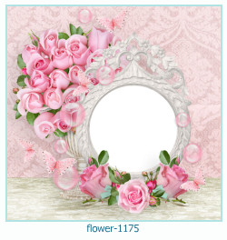 cadre photo fleur 1175