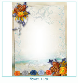cadre photo fleur 1178