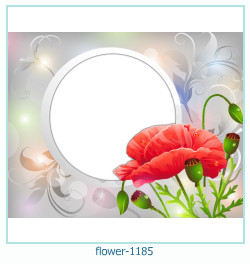 cadre photo fleur 1185