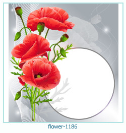 cadre photo fleur 1186
