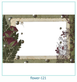 cadre photo fleur 121