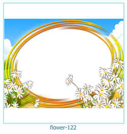 cadre photo fleur 122