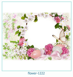 cadre photo fleur 1222