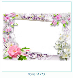 cadre photo fleur 1223