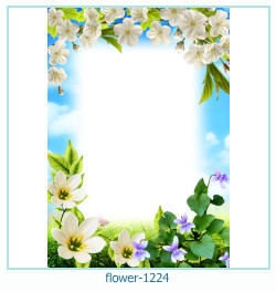 cadre photo fleur 1224