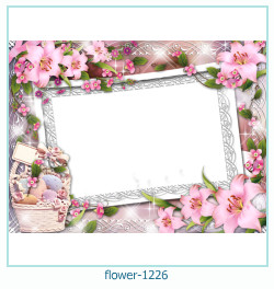 cadre photo fleur 1226