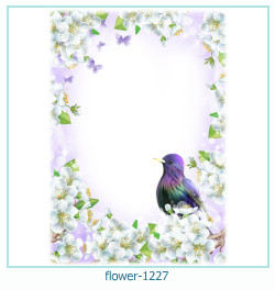 cadre photo fleur 1227