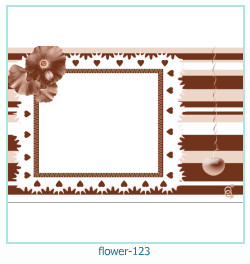 cadre photo fleur 123