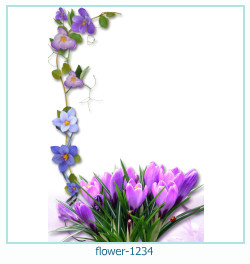 cadre photo fleur 1234