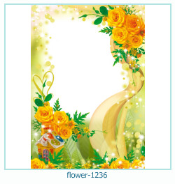 cadre photo fleur 1236