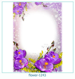 cadre photo fleur 1243