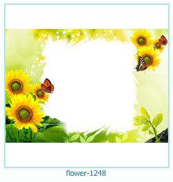 cadre photo fleur 1248