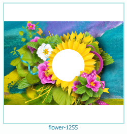 cadre photo fleur 1255