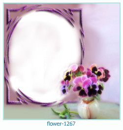 cadre photo fleur 1267
