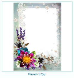 cadre photo fleur 1268