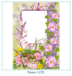 cadre photo fleur 1270