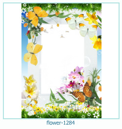 cadre photo fleur 1284