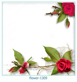 cadre photo fleur 1309