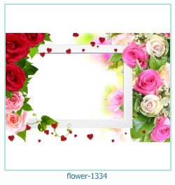 cadre photo fleur 1334