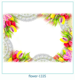 cadre photo fleur 1335