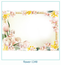 cadre photo fleur 1348