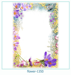 cadre photo fleur 1350