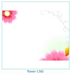 cadre photo fleur 1360