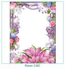cadre photo fleur 1365