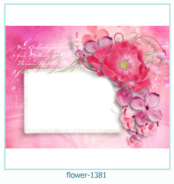 cadre photo fleur 1381