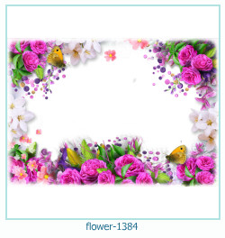 cadre photo fleur 1384