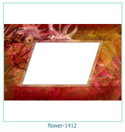 cadre photo fleur 1412