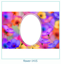 cadre photo fleur 1415