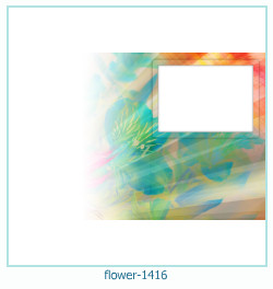 cadre photo fleur 1416