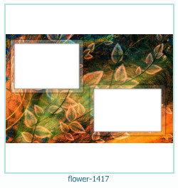 cadre photo fleur 1417