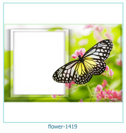 cadre photo fleur 1419