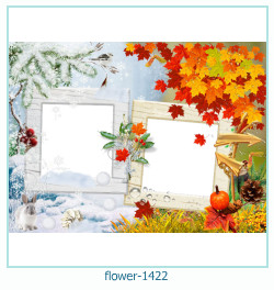 cadre photo fleur 1422
