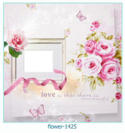 cadre photo fleur 1425