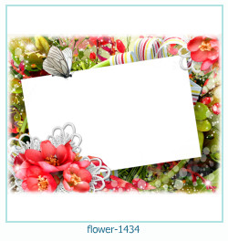 cadre photo fleur 1434