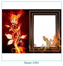 cadre photo fleur 1454